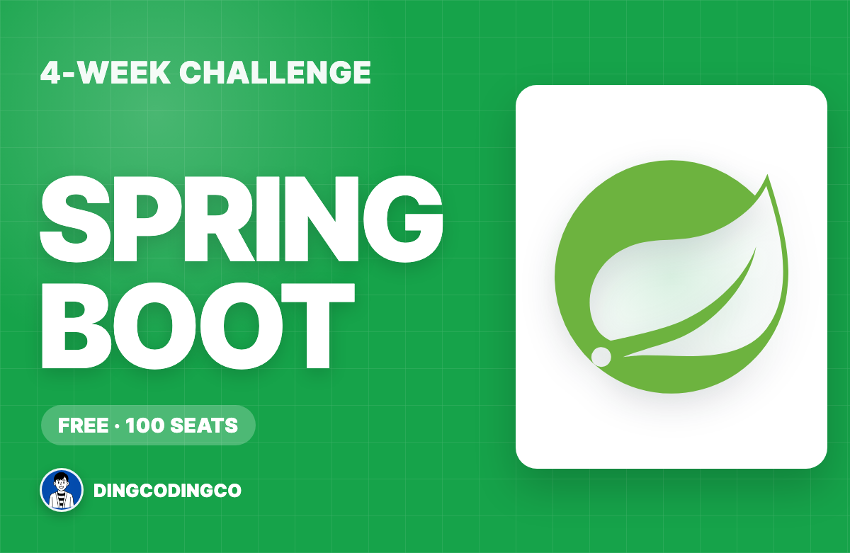 면접에서 막힘없이 설명하는 Spring Boot — 4주 실전 챌린지 대표 이미지